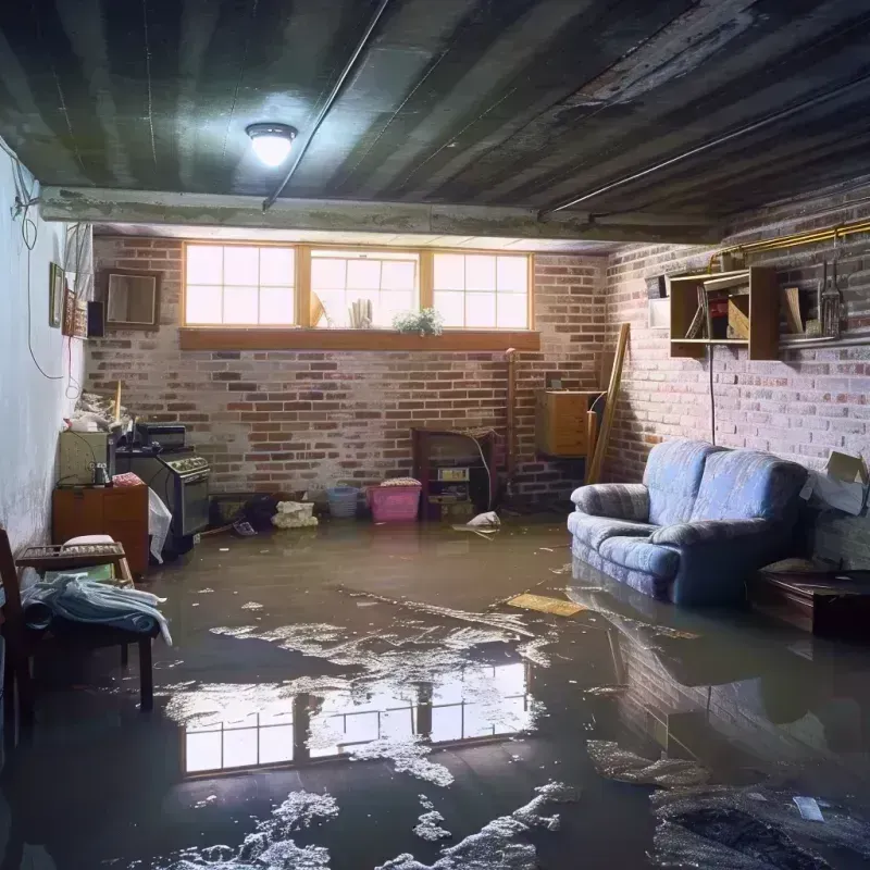 Flooded Basement Cleanup in West Union, OH